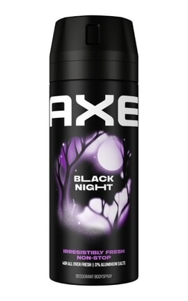 AXE-Дезодорант-спрей мужской AXE Black Night 150 мл-8710908052040