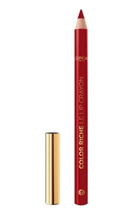 L'OREAL PARIS-Олівець для контурів губ L'Oreal Paris Color Riche Le Lip Crayon 300 Le Rouge Paris 1.2 г-3600524189600-