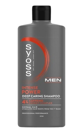 SYOSS-Шампунь мужской Syoss Men Power с кофеином 440 мл-9000101277395-