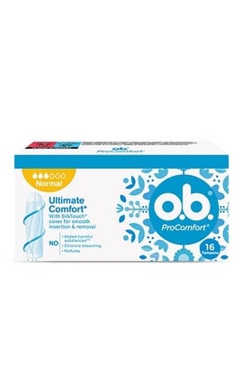 O.B.-Тампони жіночі гігієнічні o.b. ProComfort Normal 16 шт-3574661329840-