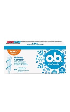 O.B.-Тампони жіночі гігієнічні o.b. ProComfort Super 16 шт-3574661331164-