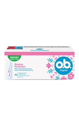 O.B.-Тампони жіночі гігієнічні o.b. Original Super Plus 16 шт-3574661350196-