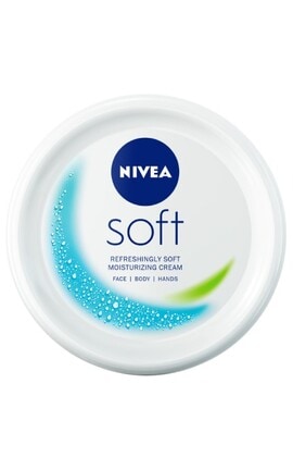 NIVEA-Крем інтенсивно зволожуючий Nivea Soft для обличчя рук і тіла з олією жожоба і вітаміном Е 200 мл-4006000009568-