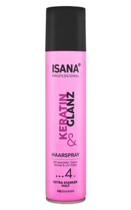 ISANA-Лак для волос Isana Professional Keratin&Glanz 250 мл-4305615875675-