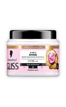 Gliss-Маска для волос Gliss Kur Блеск 400 мл-9000101726336-
