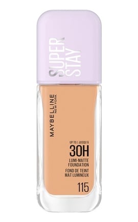 MAYBELLINE NY-Стійка легка тональна основа Maybelline New York Super Stay з природним матовим фінішем №115 35 мл-3600531691936-