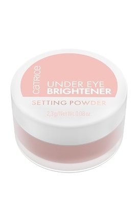 CATRICE-Пудра для шкіри навколо очей Catrice Under Eye Brightener Setting Powder 010 Light Rose Освітлювальна 2.3 г-4059729514554-