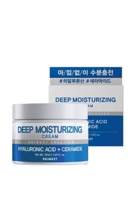 SKIN627-Крем для обличчя Skin627 Moisturizing Cream інтенсивне зволоження для всіх типів шкіри 50 мл-8809696984296-