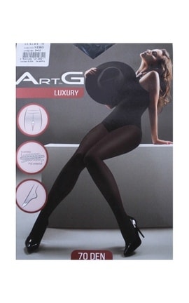 ART G-Колготки Luxury Nero 70 Den, размер (3-M)-4820040212821-