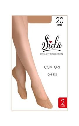 SIELA-Підслідники жіночі Siela natural one size 2 пари-2102010001003-