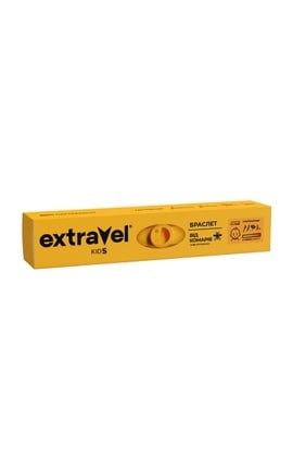 EXTRAVEL-Браслет от комаров Extravel Kids со сменным картриджем 1 шт-4820184441552-