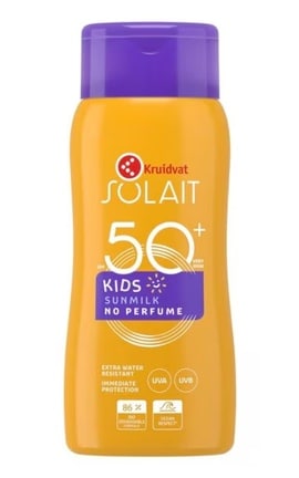 SOLAIT-Молочко сонцезахисне Kruidvat Solait SPF50+ дитяче 200 мл-8720674231679-