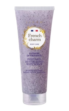 LIORA-Скраб-пілінг для тіла Liora Flowers of provence French charm 260 мл-4823106003586-