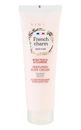 LIORA-Крем для тіла Liora Rose peach&Flowers French charm 260 мл-4823106003609-