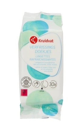 KRUIDVAT-Салфетки влажные Kruidvat освежающие 30 шт -8717333350468-