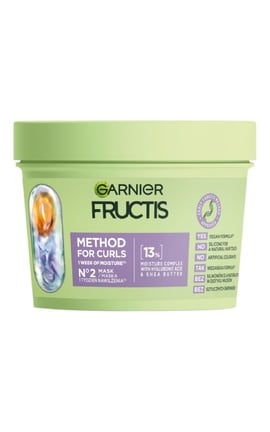 FRUCTIS-Маска Garnier Fructis Curls Method Зволожувальна для хвилястого та кучерявого волосся 370 мл-3600542590600-
