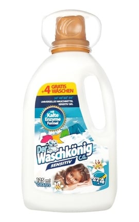 WASCHKONIG-Гель для прання Waschkonig для дитячого одягу 1625 мл-4260418935523-