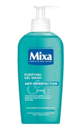 MIXA-Гель очищуючий Mixa Anti-imperfection для чутливої шкіри обличчя 200 мл-3600550807417-