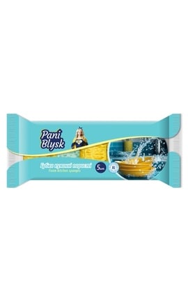 Pani Blysk-Губки кухонные Pani Blysk пористые 5 шт-4823071661194-