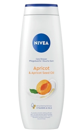 NIVEA-Гель-догляд для душу Nivea Абрикос та олія абрикосових кісточок, 500 мл-4006000009216-