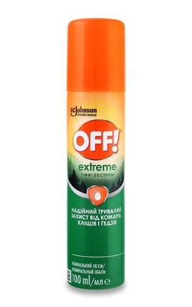 OFF-Аерозоль Off Extreme від комарів -5010182990629-
