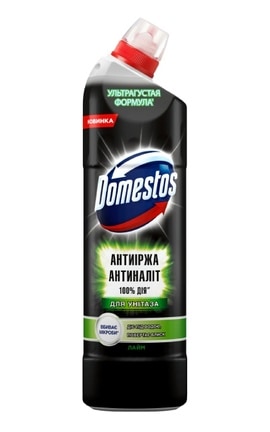 DOMESTOS-Засіб для чищення унітазу Domestos Антиіржа та анти наліт 750 мл-8717163631591-