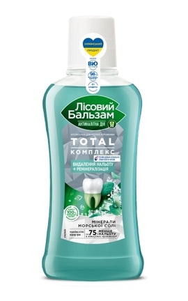 ЛЕСНОЙ БАЛЬЗАМ-Ополаскиватель для десен Лесной бальзам с мятой и экстрактами лесных трав на отверстии трав 400 мл-8720633006225-