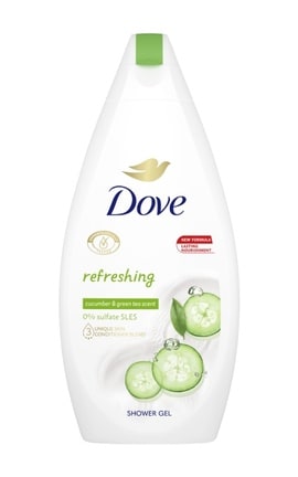 DOVE-Крем-гель для душу Dove Дотик свіжості 500 мл-8712561611145-