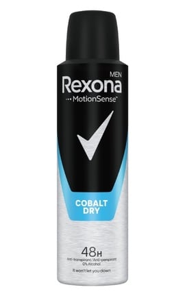 REXONA-Антиперспирант-спрей мужской Rexona Кобальт 150 мл-8717163663493-