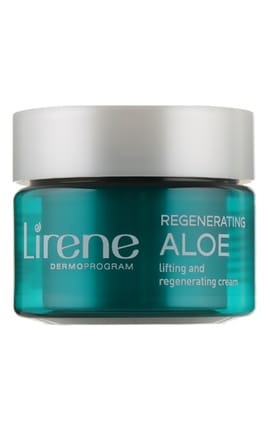 LIRENE-Крем для лица регенерирующий Lirene с эктрактом алоэ 50 мл-5900717709515
