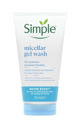 SIMPLE-Гель для вмивання міцелярний Simple Water Boost 150 мл-8710908710773-