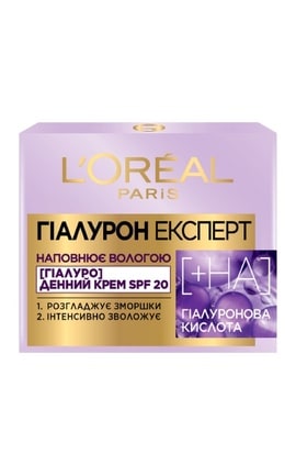 SKIN EXPERT-Крем для обличчя денний SPF20 L'Oreal Paris Hyaluron Expert 50 мл-3600523775675-