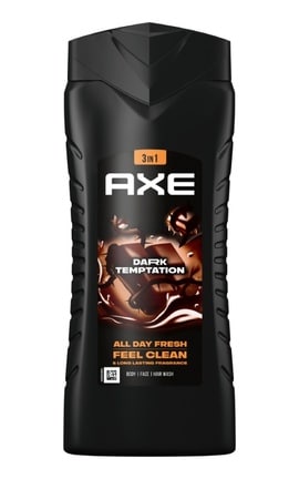 AXE-Гель для душа Axe Dark Temptation для мужчин 400 мл-8710447284094-