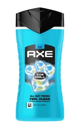 AXE-Гель для душа Axe Ice Chill ледяная мята и лимон 250 мл.-8717163648681-