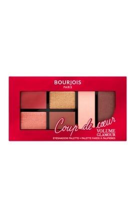 BOURJOIS-Палетка тіней для очей Bourjois Volume Glamour 001 Coup de coeur 8.4 г-3616302467389-