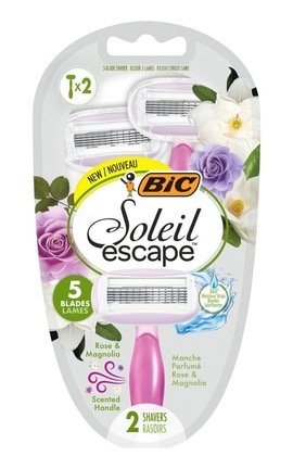 BIC-Набір бритв BIC Soleil Escape Троянда-Магнолія 2 шт-3086123740686-