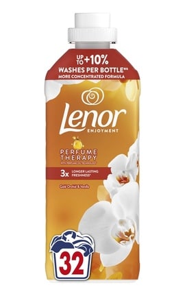 LENOR-Кондиціонер для білизни Lenor Золота орхідея 32 цикли прання 675 мл -8700216723862-