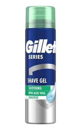 GILLETTE SERIES-Гель для бритья мужской Gillette Series Sensitive Skin 200 мл-3014260214692-
