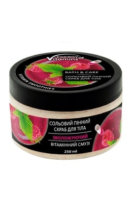 ENERGY OF VITAMINS-Сольовий cкраб для тіла Energy of Vitamins Вітамінний смузі 250 мл-4823080000854-