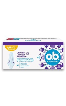 O.B.-Тампони o.b. ExtraProtect Normal 16 шт-3574661626055