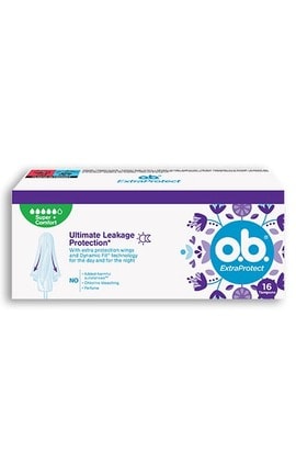 O.B.-Тампоны о.b. Extra Protect Super Comfort 16 шт-3574661626079-
