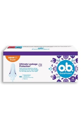 O.B.-Тампоны o.b. ExtraProtect Super 16 шт -3574661626062-