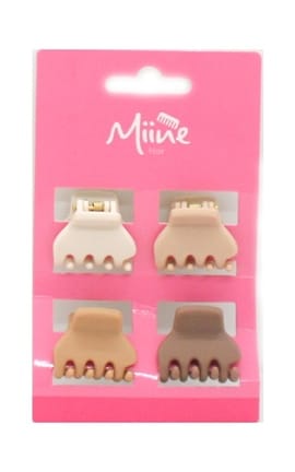 MIINE-Заколки для волос Miine набор 4 шт-4894819749931-