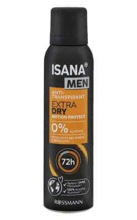 ISANA MEN-Дезодорант-спрей Isana Men Motion Protect мужской 150 мл-4068134060662-