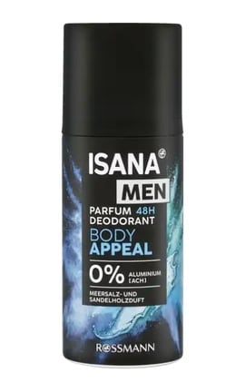 ISANA MEN-Дезодорант спрей мужской Isana Men Body Appeal 150 мл-4305615754093-