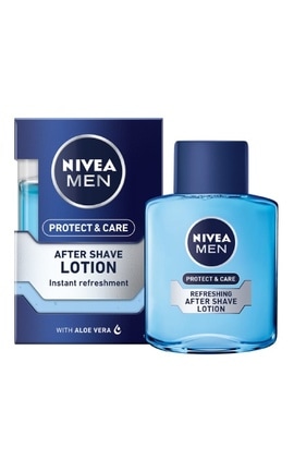 NIVEA-Лосьйон після гоління чоловічий Nivea Men Захист та догляд з алое вера 100 мл-4005808753475-