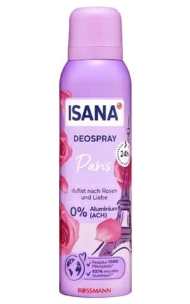 ISANA-Дезодорант-спрей Isana Paris 24H Rossmann женская 150 мл-4305615679129-