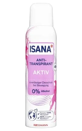 ISANA-Антиперспирант-спрейный женский Isana Active 150 мл-4305615612652-