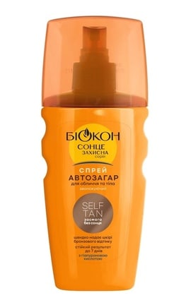 БІОКОН-Автозагара-спрей для лица и тела Биокон Увлажняющий 160 мл-4820008313096-