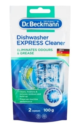 BECKMANN-Очисник для посудомийних машин Dr. Beckmann Експрес 100 г-4008455583815-